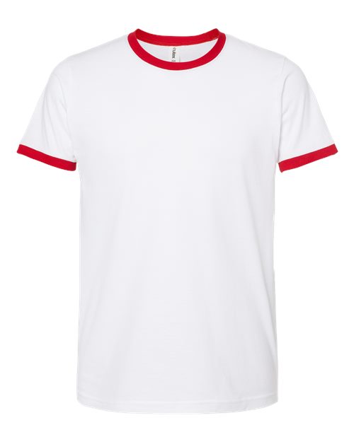 Tultex Unisex Fine Jersey Ringer T-Shirt -246 16x21