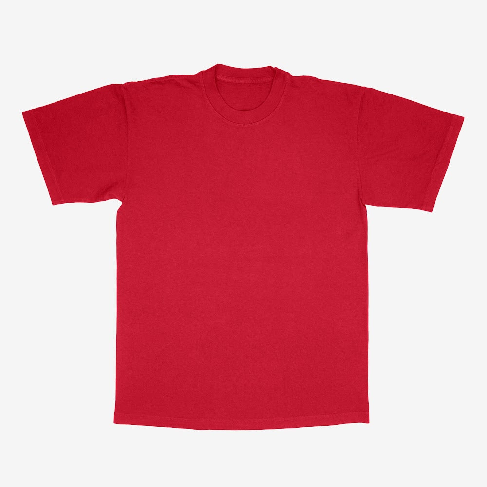 Los Angeles Apparel 1801GD - 6.5oz Garment Dye Crew Neck T-Shirt - Print Size 16"x21" (Jumbo)