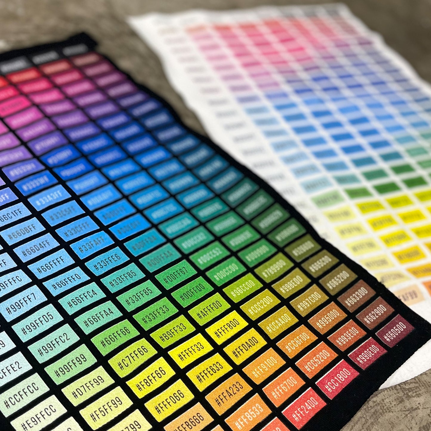 HEX DTG Color Swatch – Visual Print Sample (2-Pack)