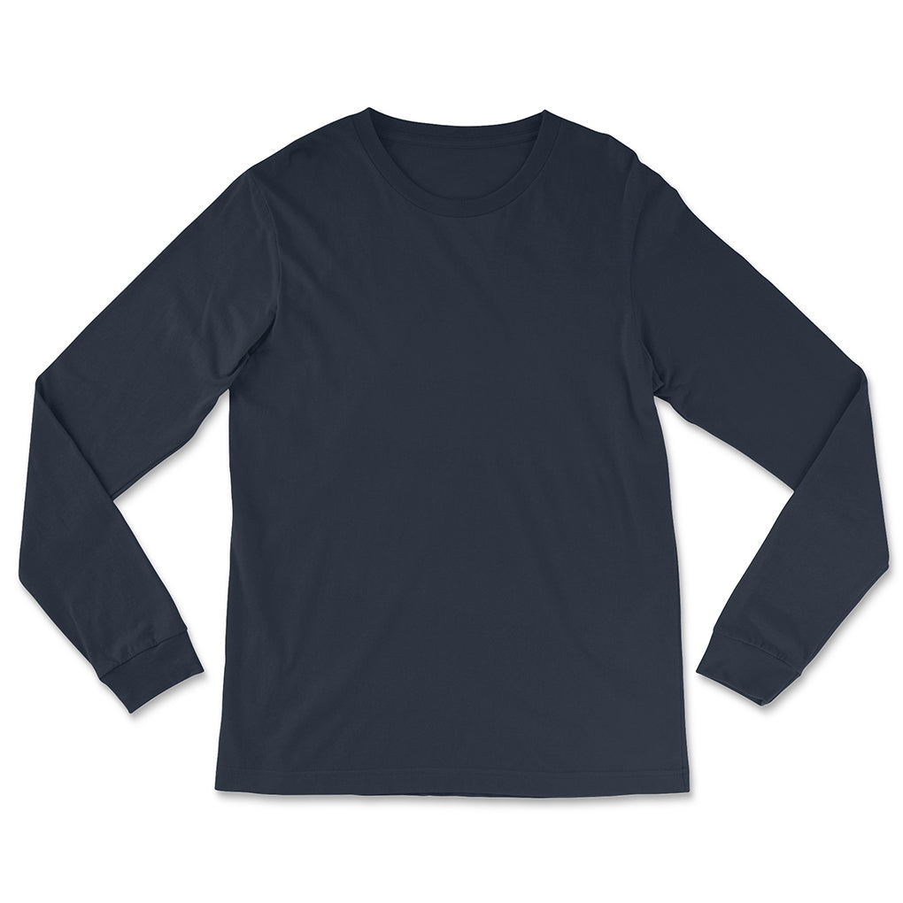 BELLA + CANVAS Unisex Jersey Long Sleeve Tee - 3501 - Print Size 12"x16"