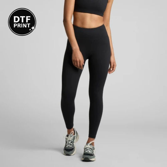 DTF - AS Colour 4634 - Wo's Active Seamless Leggings - Print Size 5"x5"