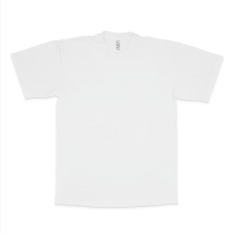 Mapping: Los Angeles Apparel 1801 - 6.5oz Garment Dye Crew Neck T-Shirt - Print Size 16"x21" (Jumbo)