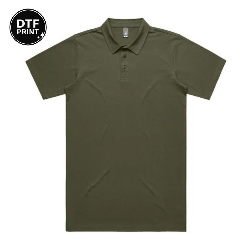 DTF - AS Colour 5402 - Chad Polo - Print Size 5"x5"