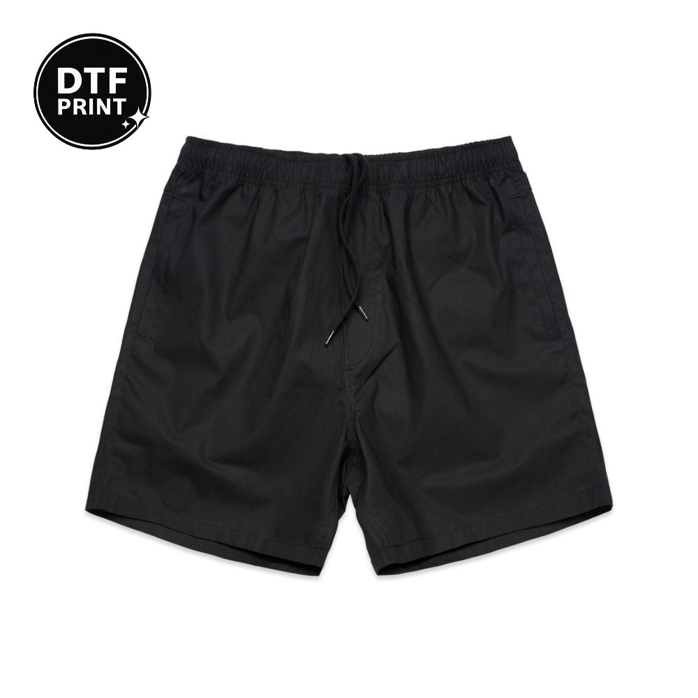 DTF - AS Colour 5903 - Beach Shorts 17" - Print Size 5"x5"