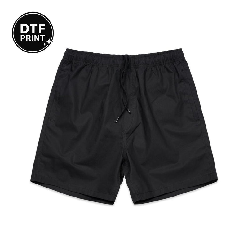 DTF - AS Colour 5903 - Beach Shorts 17" - Print Size 5"x5"