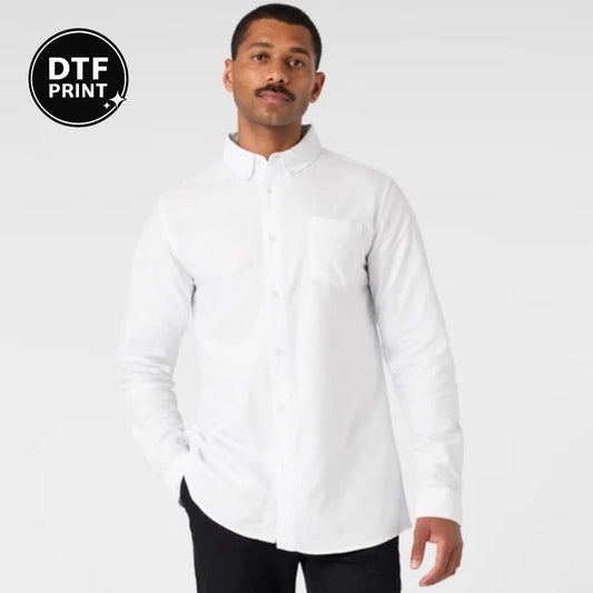 DTF - AS Colour 5401 - Oxford Shirt - Print Size 3.5"x3.5"