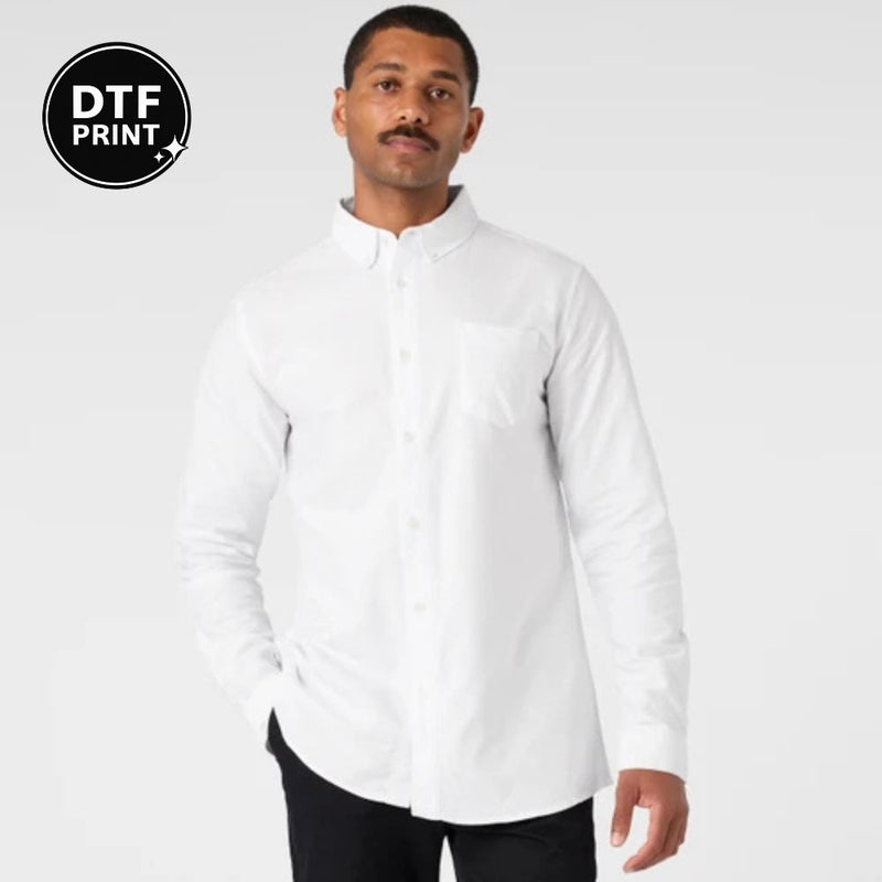 DTF - AS Colour 5401 - Oxford Shirt - Print Size 3.5"x3.5"