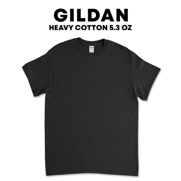 Gildan Unisex Heavy Cotton™ T-Shirt - 5000 - Print Size 16"x21"
