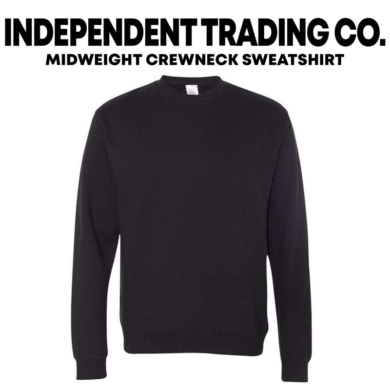 Mapping : Midweight Crewneck Sweatshirt independent Trading SS3000 - 16" X19"