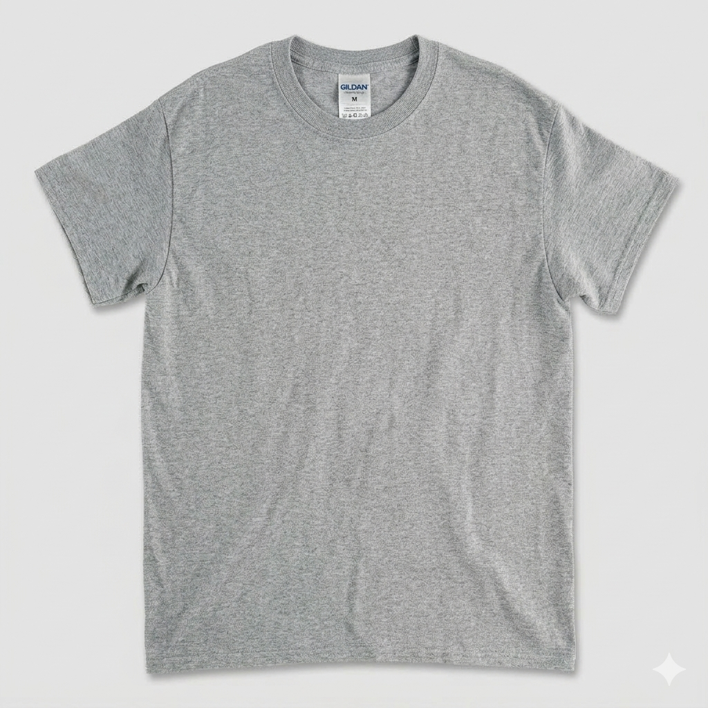 Gildan Unisex Heavy Cotton™ T-Shirt - 5000 - Print Size 12"x16"