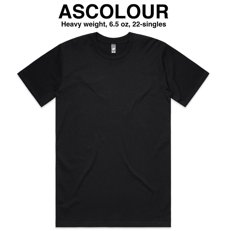 Mapping: Classic Tee ASColour 5026 - Print Size 16"x21" (Jumbo)